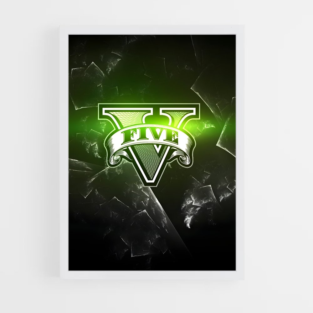 Poster Team Los Santos – affiche GTA V (vue 3)